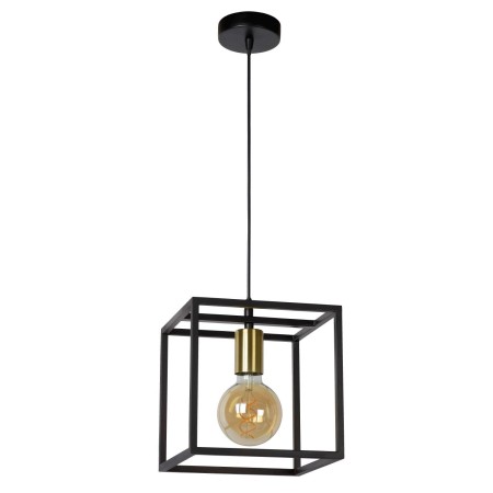 Lucide 00424/01/30 RUBEN - Lampa wisząca - 1xE27 - Czarny