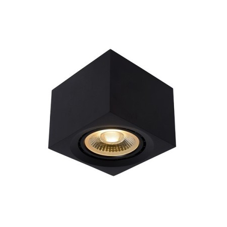 Lucide 09922/12/30 FEDLER - Reflektor sufitowy - LED Ściemnialny do ciepłego - GU10 (ES111) - 1x12W 2200K-3000K - Czarny