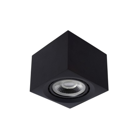 Lucide 09922/12/30 FEDLER - Reflektor sufitowy - LED Ściemnialny do ciepłego - GU10 (ES111) - 1x12W 2200K-3000K - Czarny