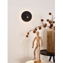 Lucide 79201/09/30 BENTJER - Lampka nocna - Kinkiet - 14 cm - LED - 3000K - Czarny