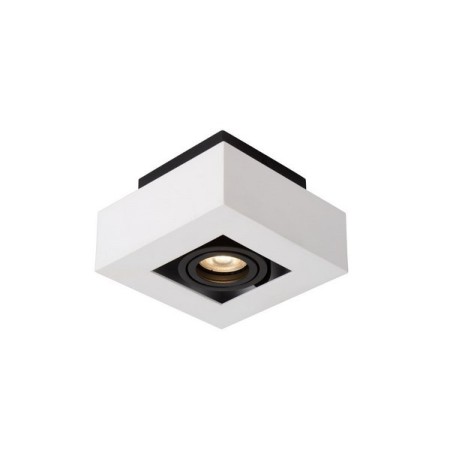 Lucide 09119/06/31 XIRAX - Reflektor sufitowy - LED Ściemnialny do ciepłego - GU10 - 1x5W 2200K-3000K - Biały