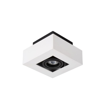 Lucide 09119/06/31 XIRAX - Reflektor sufitowy - LED Ściemnialny do ciepłego - GU10 - 1x5W 2200K-3000K - Biały