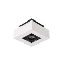 Lucide 09119/06/31 XIRAX - Reflektor sufitowy - LED Ściemnialny do ciepłego - GU10 - 1x5W 2200K-3000K - Biały
