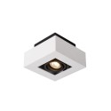 Lucide 09119/06/31 XIRAX - Reflektor sufitowy - LED Ściemnialny do ciepłego - GU10 - 1x5W 2200K-3000K - Biały