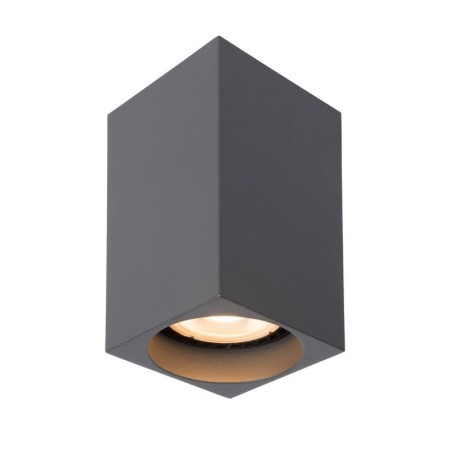Lucide 09916/06/36 DELTO - Reflektor sufitowy - LED Ściemnialny do ciepłego - GU10 - 1x5W 2200K-3000K - Szary