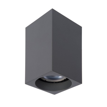 Lucide 09916/06/36 DELTO - Reflektor sufitowy - LED Ściemnialny do ciepłego - GU10 - 1x5W 2200K-3000K - Szary