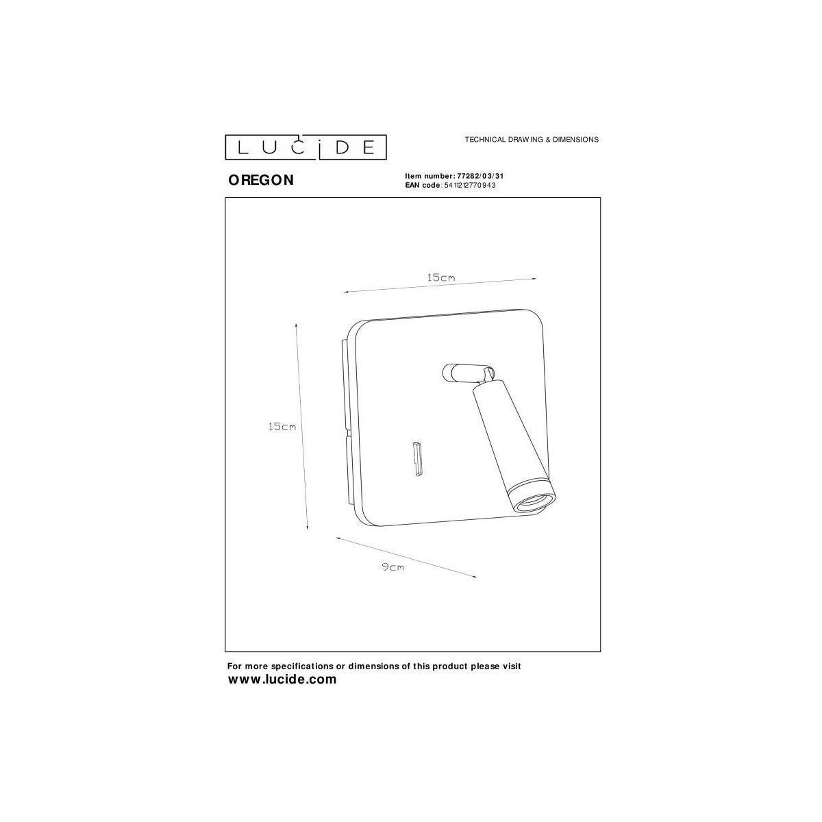 Lucide OREGON 77282/03/31