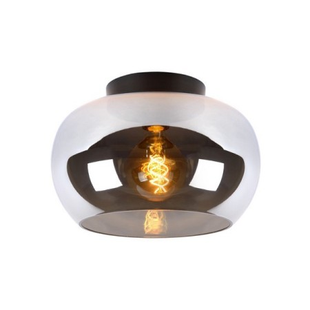 Lucide 45177/30/65 JUDI - Lampa sufitowa wpuszczana - 30.5 cm - 1xE27 - Szary dymny