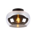 Lucide 45177/30/65 JUDI - Lampa sufitowa wpuszczana - 30.5 cm - 1xE27 - Szary dymny