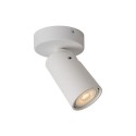 Lucide 23954/06/31 XYRUS - Reflektor sufitowy - 9 cm - LED Ściemnialny do ciepłego - GU10 - 1x5W 2200K-3000K - Biały