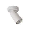 Lucide 23954/06/31 XYRUS - Reflektor sufitowy - 9 cm - LED Ściemnialny do ciepłego - GU10 - 1x5W 2200K-3000K - Biały