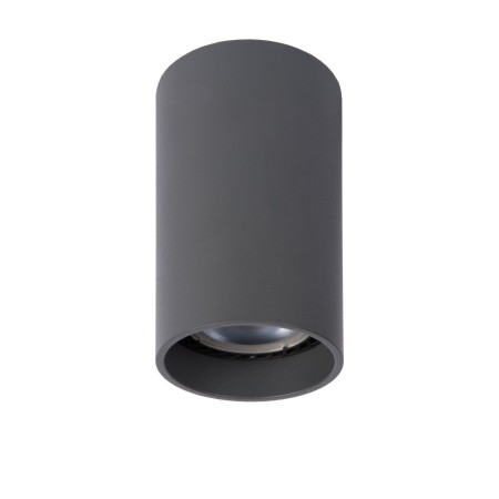 Lucide 09915/06/36 DELTO - Reflektor sufitowy - 5.5 cm - LED Ściemnialny do ciepłego - GU10 - 1x5W 2200K-3000K - Szary