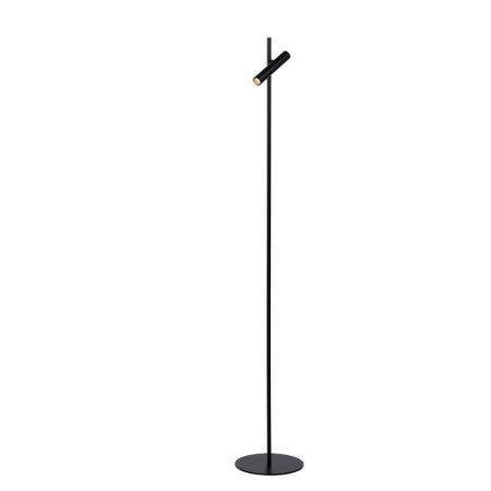 Lucide 79781/05/30 PHILON - Lampa podłogowa do czytania - 23 cm - LED Dim. - 1x4.5W 3000K - Czarna