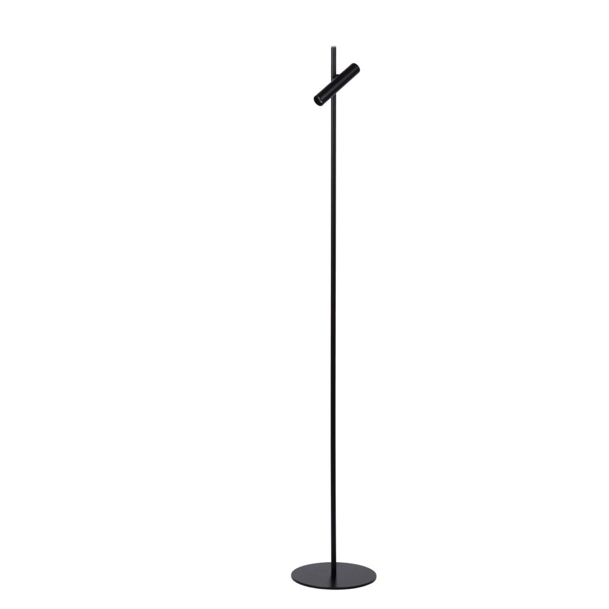 Lucide 79781/05/30 PHILON - Lampa podłogowa do czytania - 23 cm - LED Dim. - 1x4.5W 3000K - Czarna