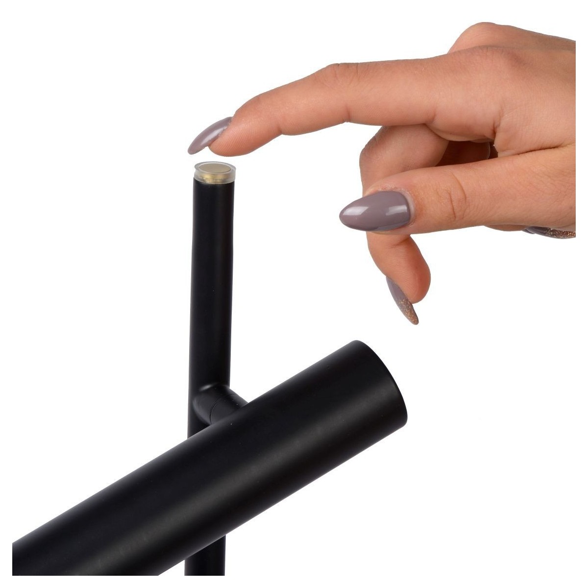 Lucide 79781/05/30 PHILON - Lampa podłogowa do czytania - 23 cm - LED Dim. - 1x4.5W 3000K - Czarna