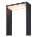 Lucide 28857/61/30 GOA - Słupek oświetleniowy - LED - 1x10W 3000K - IP54 - Antracyt