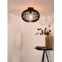 Lucide 78199/01/30 REDA - Lampa sufitowa wpuszczana - 32 cm - 1xE27 - Czarna