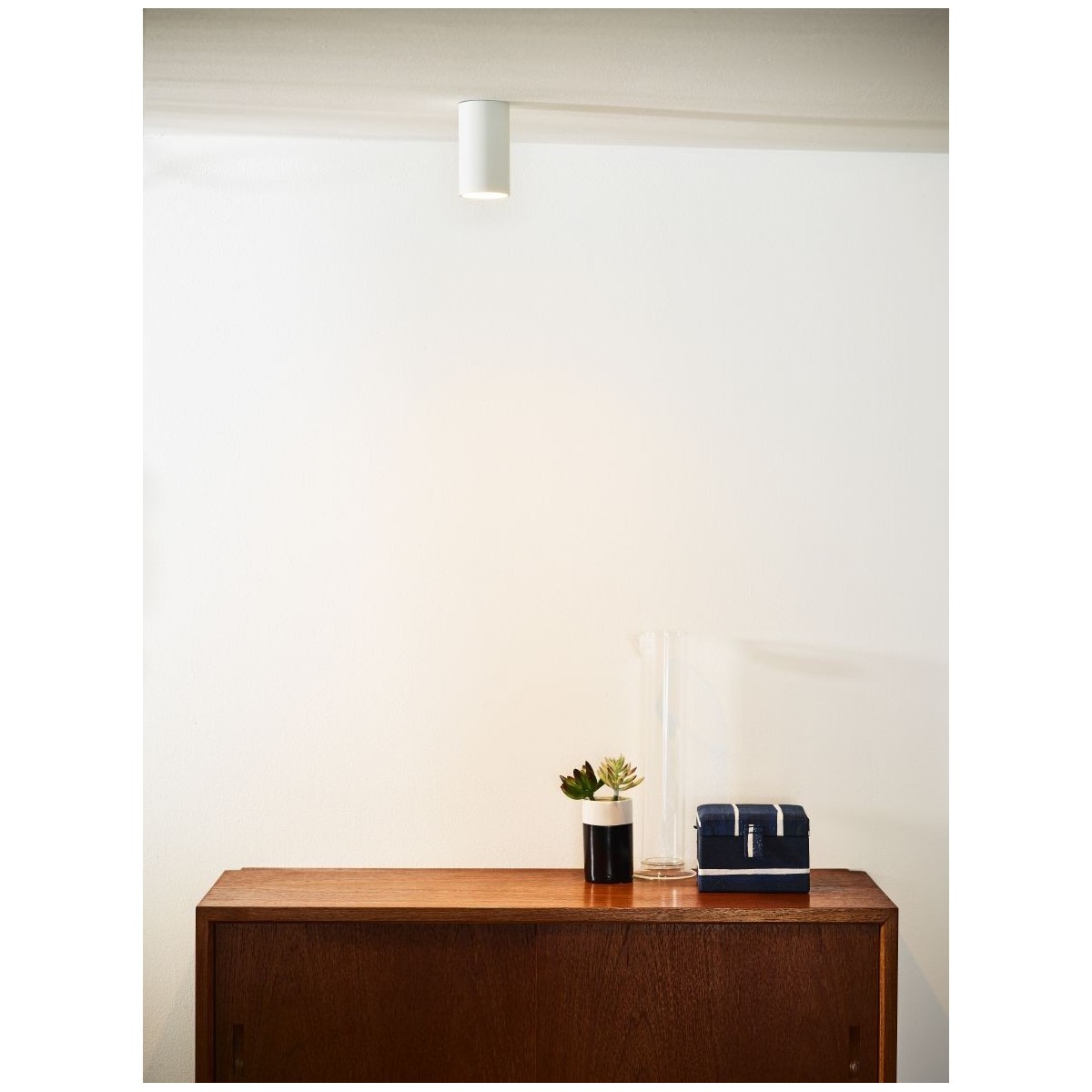 Lucide 09915/06/31 DELTO - Reflektor sufitowy - 5.5 cm - LED Ściemnialny do ciepłego - GU10 - 1x5W 2200K-3000K - Biały