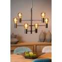 Lucide 21421/06/30 LEANNE - Lampa wisząca - 6xE27 - Czarna