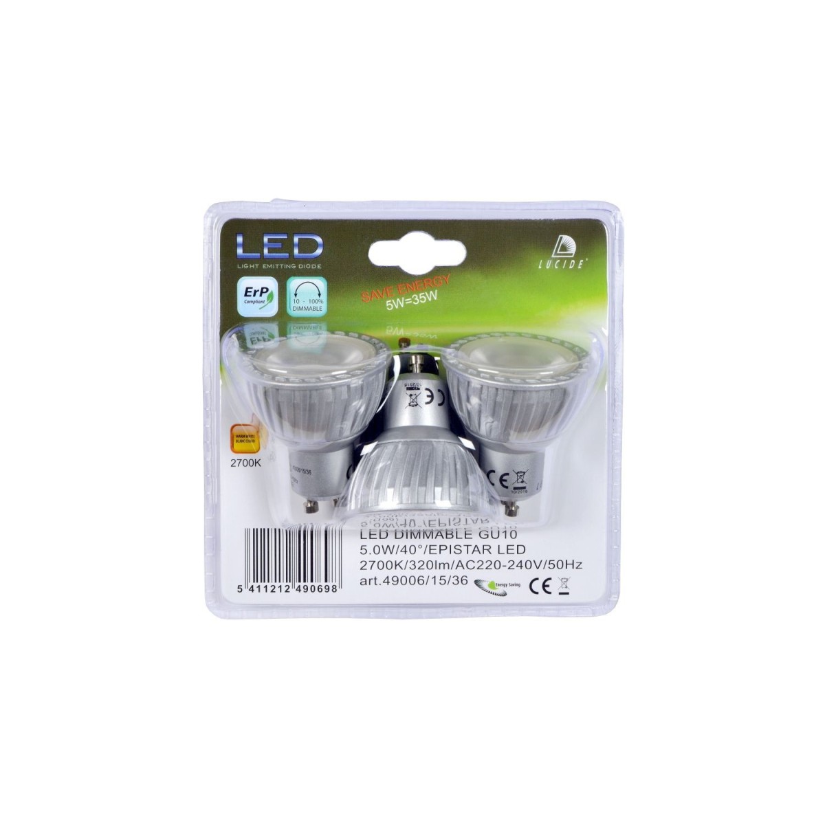Lucide LED BULB 49006/15/36