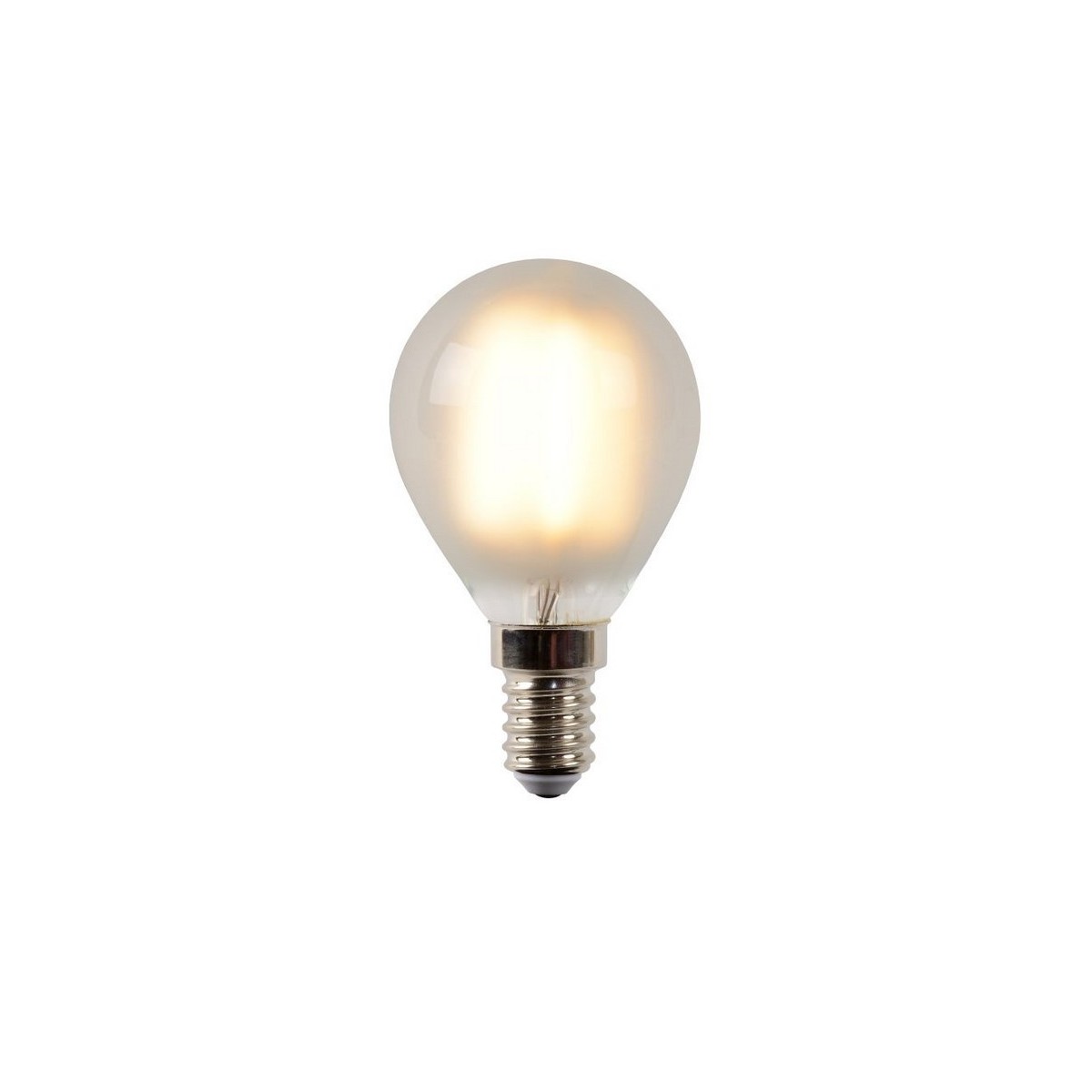 Lucide 49022/04/67 P45 - Żarówka żarnikowa - 4.5 cm - LED Dim. - E14 - 1x4W 2700K - mrożona