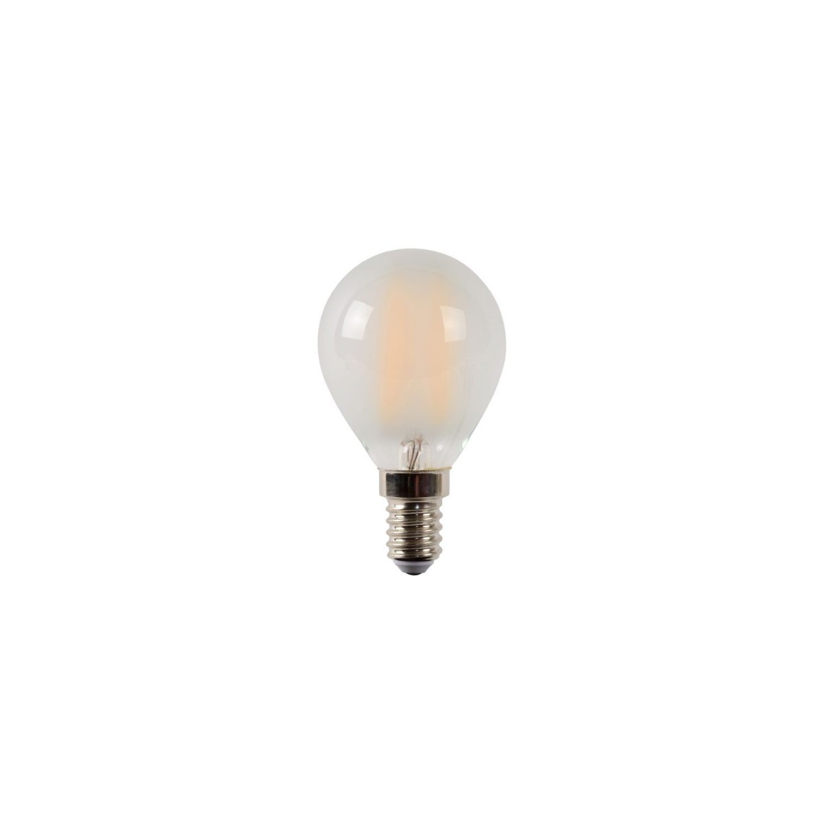 Lucide 49022/04/67 P45 - Żarówka żarnikowa - 4.5 cm - LED Dim. - E14 - 1x4W 2700K - mrożona