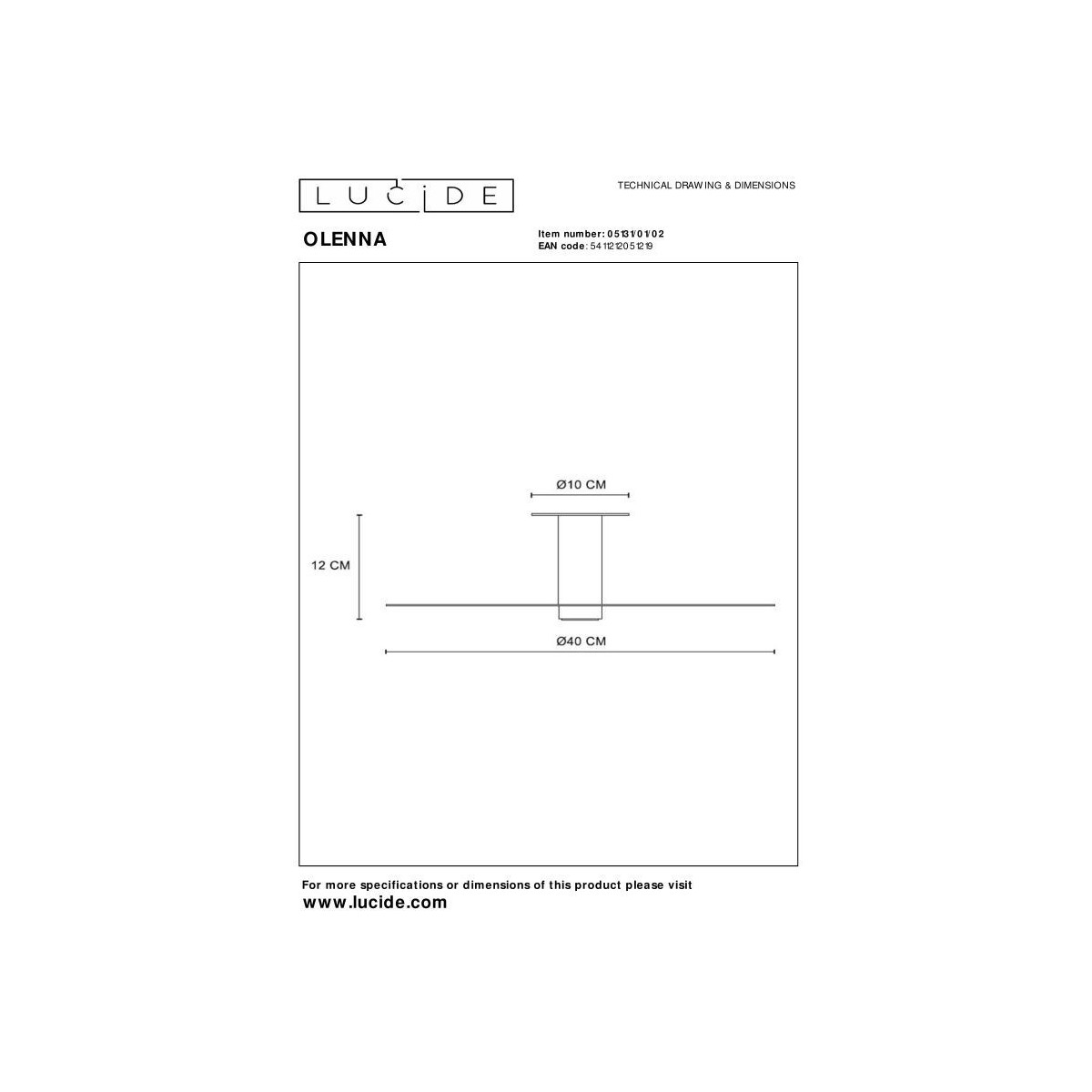 Lucide OLENNA 05131/01/02