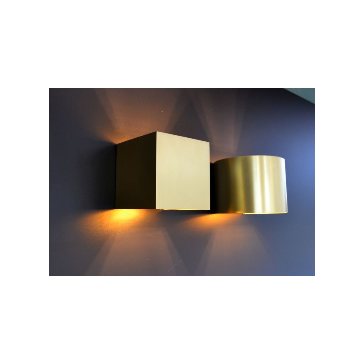 Lucide 09217/04/02 XIO - Kinkiet - LED Dim. - G9 - 1x4W 2700K - Regulowany kąt świecenia - Matowe złoto - Mosiądz