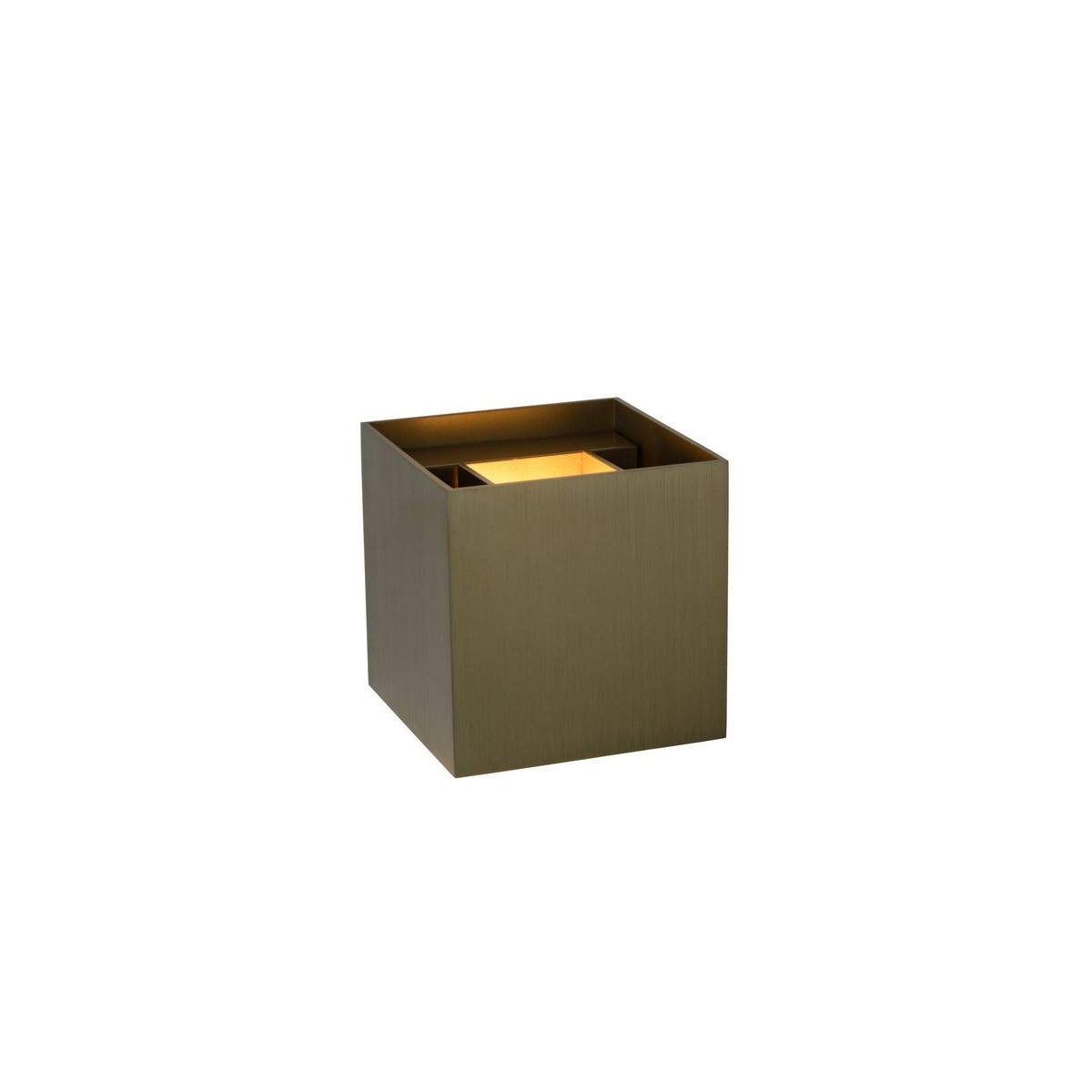 Lucide 09217/04/97 XIO - Kinkiet - LED Dim. - G9 - 1x4W 2700K - Regulowany kąt świecenia - Rdzawy brąz