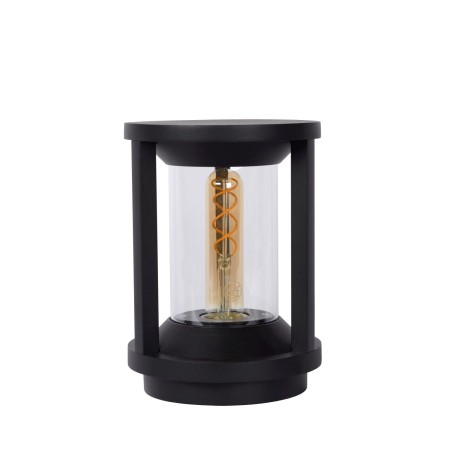 Lucide 15804/22/30 CADIX - Słupek oświetleniowy - 16 cm - 1xE27 - IP65 - Czarny