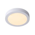 Lucide 28116/24/31 BRICE-LED - Lampa sufitowa łazienkowa wpuszczana - 24 cm - Ściemniacz LED - 1x15W 3000K - IP44 - Biała