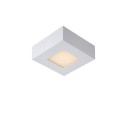 Lucide 28117/11/31 BRICE-LED - Lampa sufitowa łazienkowa - Ściemniacz LED - 1x8W 3000K - IP44 - Biała
