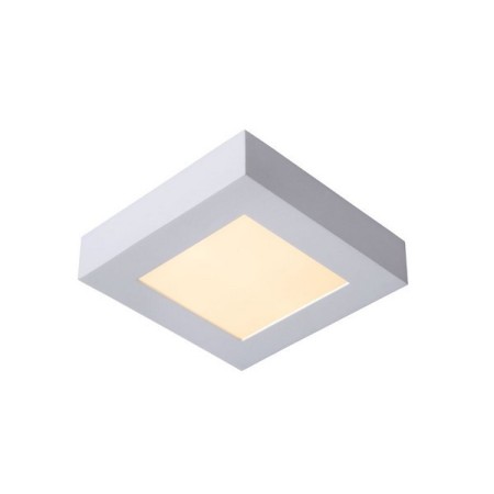 Lucide 28117/17/31 BRICE-LED - Lampa sufitowa łazienkowa - Ściemniacz LED - 1x15W 3000K - IP44 - Biała