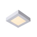 Lucide 28117/17/31 BRICE-LED - Lampa sufitowa łazienkowa - Ściemniacz LED - 1x15W 3000K - IP44 - Biała