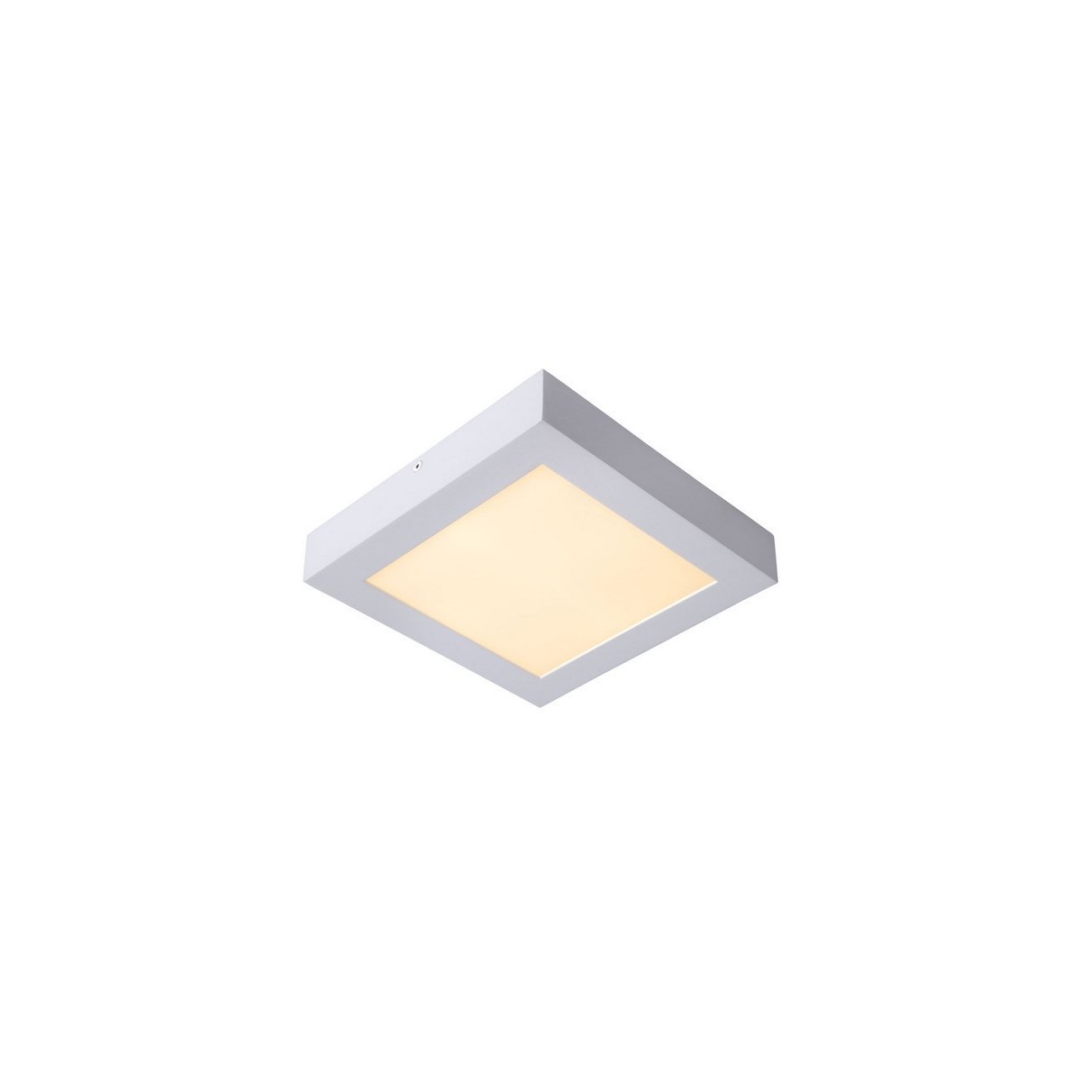 Lucide 28117/22/31 BRICE-LED - Lampa sufitowa łazienkowa - Ściemniacz LED - 1x22W 3000K - IP44 - Biała