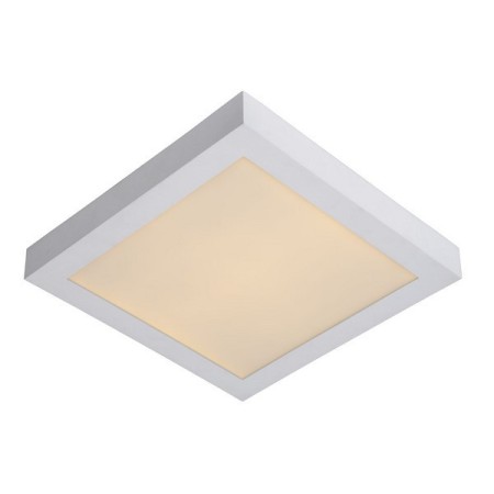 Lucide 28117/30/31 BRICE-LED - Lampa sufitowa łazienkowa - Ściemniacz LED - 1x30W 3000K - IP44 - Biała