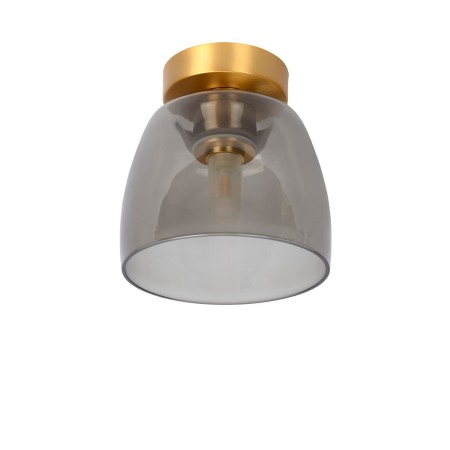 Lucide 30164/01/02 TYLER - Lampa sufitowa łazienkowa wpuszczana - 16.1 cm - 1xG9 - IP44 - Matowe złoto - Mosiądz