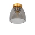 Lucide 30164/01/02 TYLER - Lampa sufitowa łazienkowa wpuszczana - 16.1 cm - 1xG9 - IP44 - Matowe złoto - Mosiądz