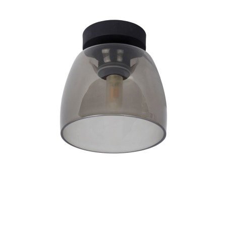 Lucide 30164/01/30 TYLER - Lampa sufitowa łazienkowa - 16.1 cm - 1xG9 - IP44 - Czarna