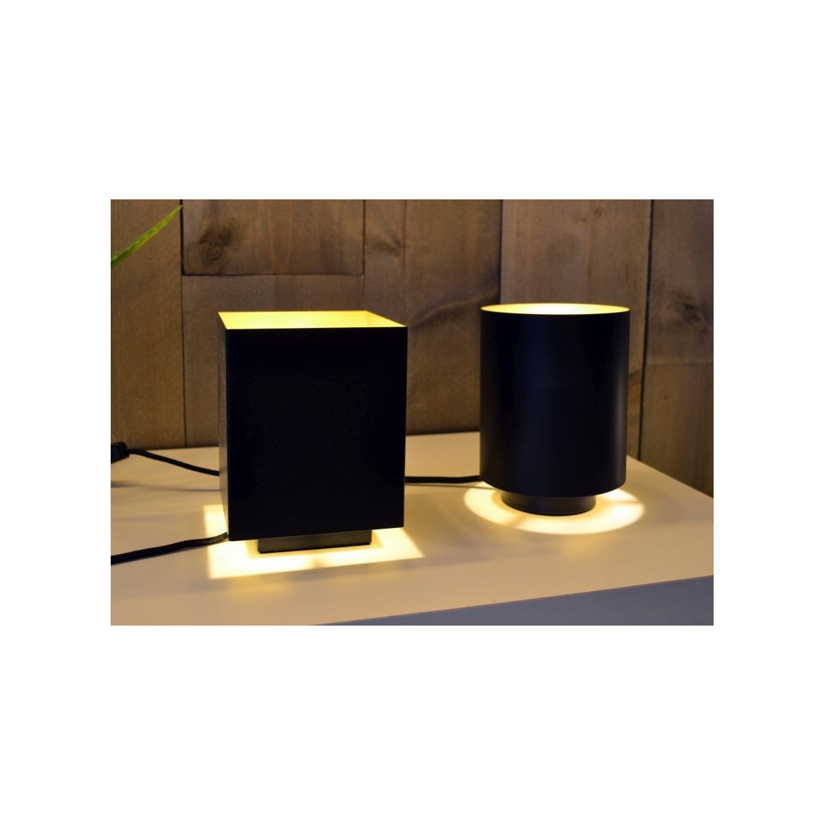 Lucide 45588/01/30 SUZY - Lampa stołowa - 12 cm - 1xE14 - Czarna