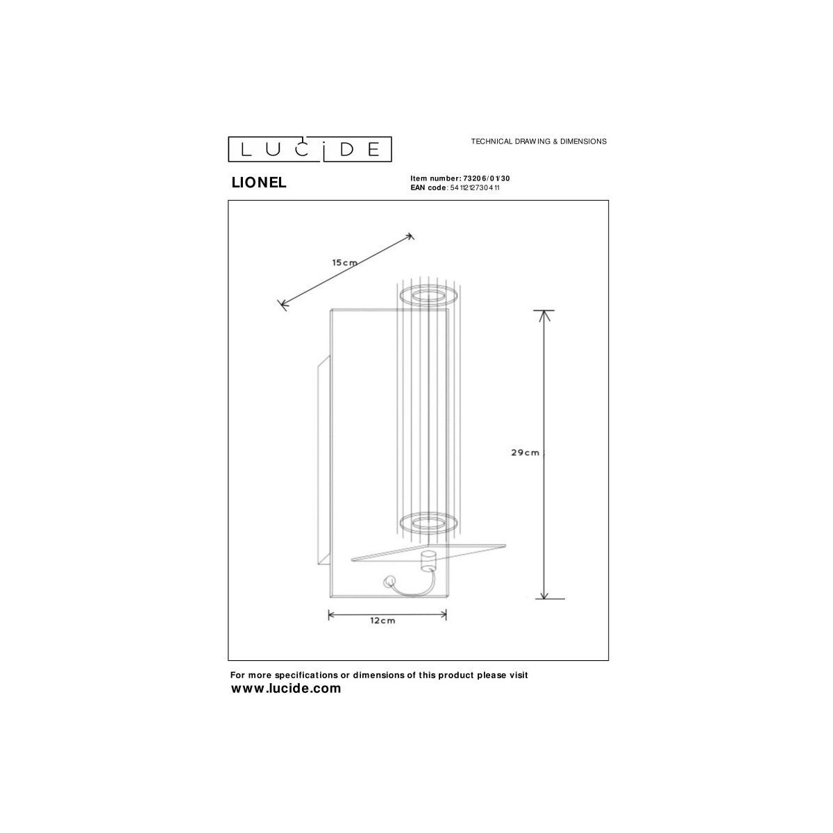 Lucide LIONEL 73206/01/30