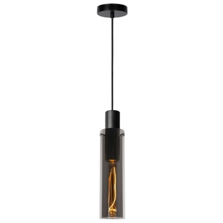 Lucide 74404/01/65 ORLANDO - Lampa wisząca - 10 cm - 1xE27 - Szary dymny