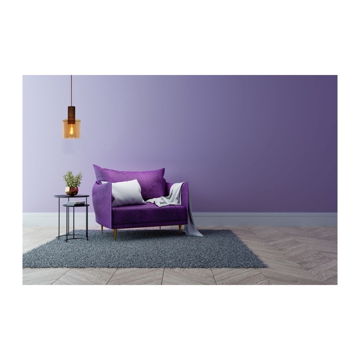 Lucide 74405/01/62 TOLEDO - Lampa wisząca - 20 cm - 1xE27 - Bursztynowa