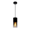 Lucide 74410/01/65 ZINO - Lampa wisząca - 10 cm - 1xE27 - Szary dymny