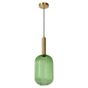 Lucide 45386/20/33 MALOTO - Lampa wisząca - 20 cm - 1xE27 - Zielony