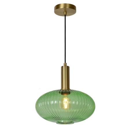 Lucide 45386/30/33 MALOTO - Lampa wisząca - 30 cm - 1xE27 - Zielony