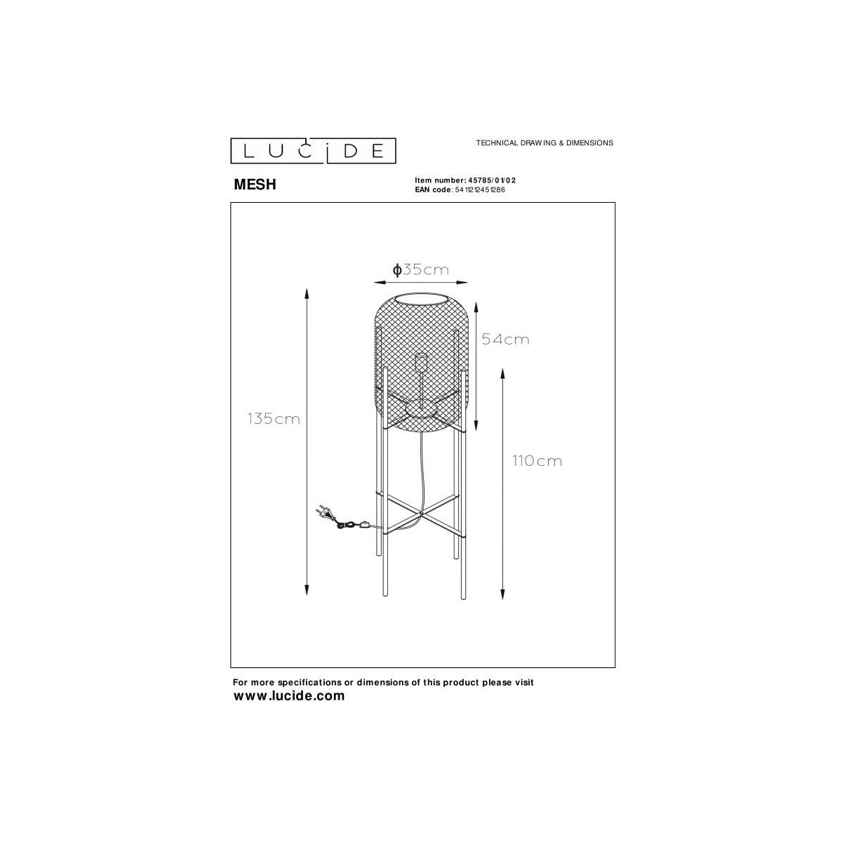 Lucide MESH 45785/01/02
