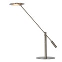 Lucide 19666/09/12 ANSELMO - Lampa biurkowa - LED ściemnialna - 1x9W 3000K - chrom satynowy