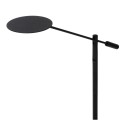 Lucide 19766/09/30 ANSELMO - Lampa podłogowa do czytania - 25 cm - Ściemniacz LED - 1x9W 3000K - Czarny