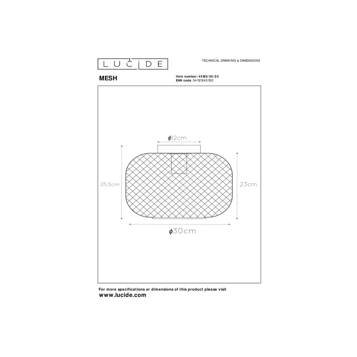 Lucide MESH 45185/30/02